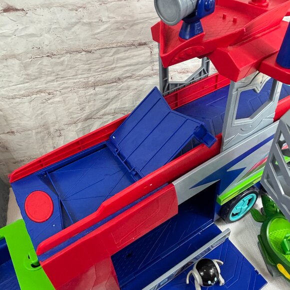 PJ Masks Mystery Mountain Seeker Play Set Car Figure Lot - Picture 10 of 13